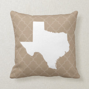 Texas Hemstat Quatrefoil Dekorativ kudde