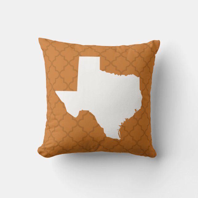 Texas Hemstat Quatrefoil Dekorativ kudde (Framsida)