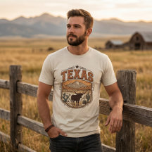 Texas Heritage-märkes T-shirt
