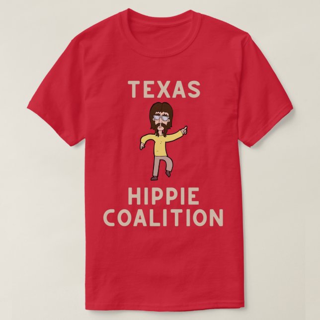 Texas Hippie Coalition  T Shirt (Design framsida)