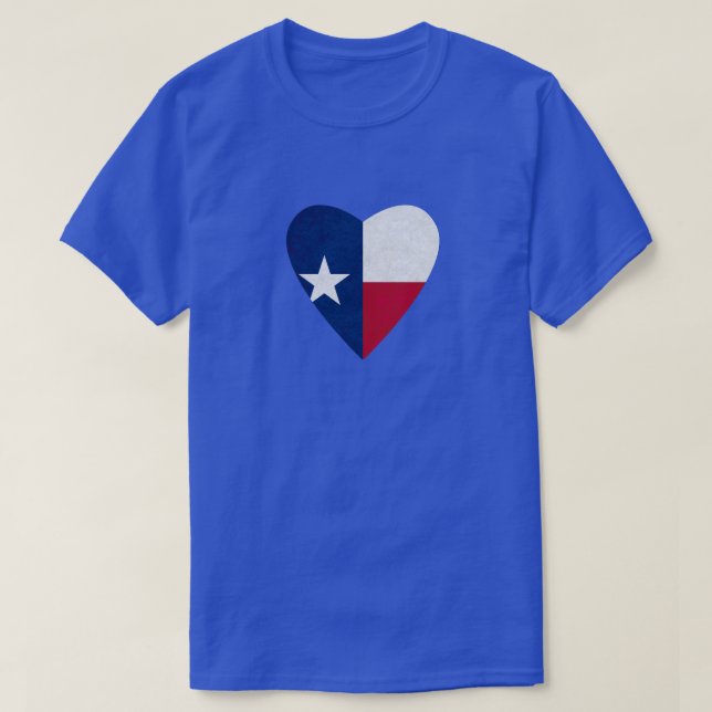 Texas hjärta t shirt (Design framsida)