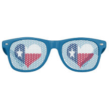 Texas Hjärtformade Flagga