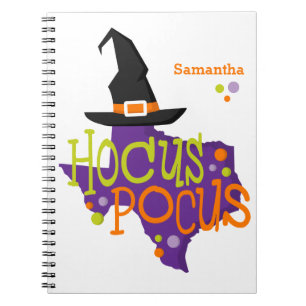 Texas Hocus Pocus Halloween Anteckningsbok