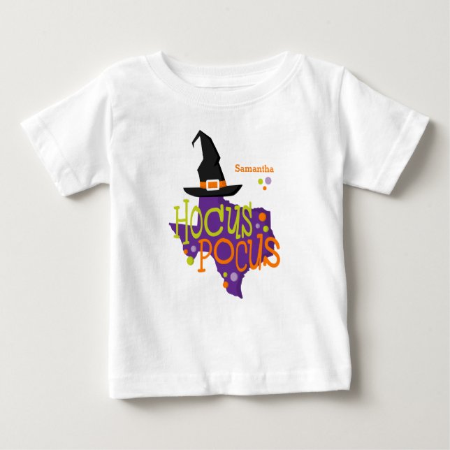 Texas Hocus Pocus Halloween T Shirt (Framsida)