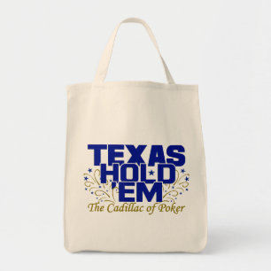Texas Hold 'Em bag Tygkasse