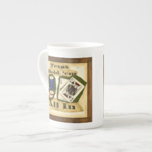 Texas Hold 'Em Hand with Kung and Ace' Benporslin Mugg