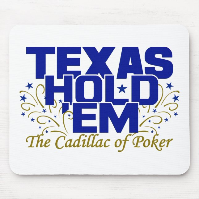 Texas Hold 'Em mousepad Musmatta (Framsidan)
