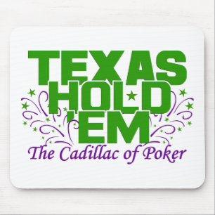 Texas Hold 'Em mousepad Musmatta