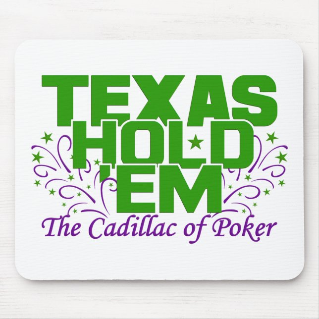 Texas Hold 'Em mousepad Musmatta (Framsidan)