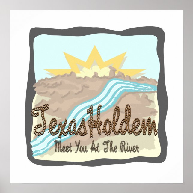 Texas Holdem:Möt dig vid floden Poster (Framsidan)
