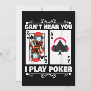 Texas Holdem Poker Cant hör dig jag spelar Poker