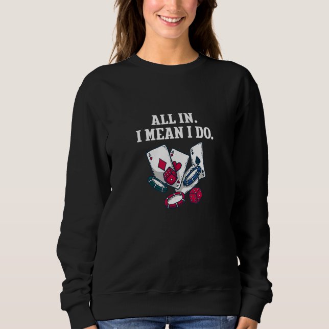 Texas Holdem Poker Gambling 68 T Shirt (Framsida)