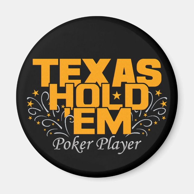 Texas Hold'Em Poker Magnet (Framsidan)