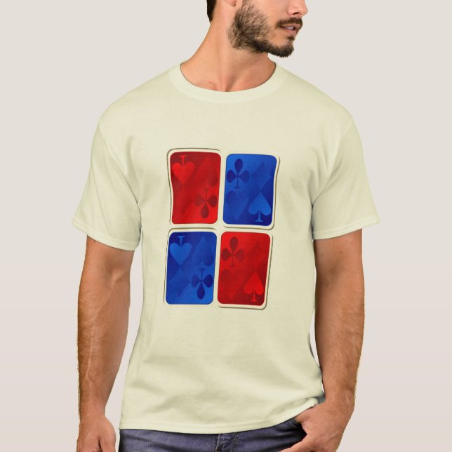 Texas Holdem T-Shirt (Framsida)