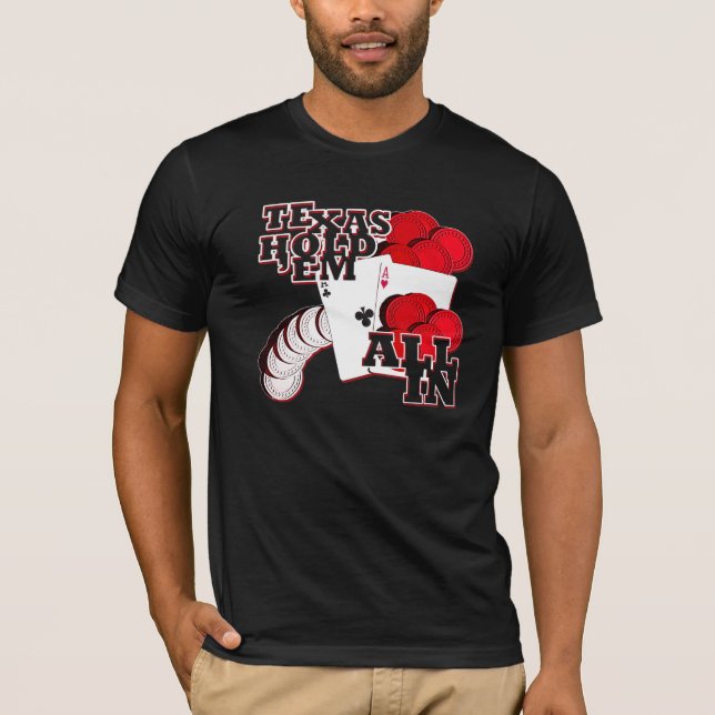 texas holdem tee (Framsida)