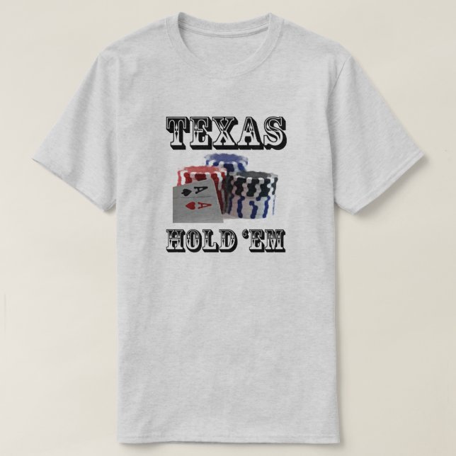 Texas Hold'em Tröja (Design framsida)