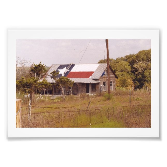 Texas House One Fototryck (Framsidan)