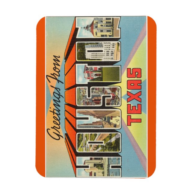 Texas, Houston Magnet (Vertikal)