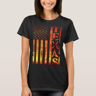 Texas Huston Longhorn Rodeo Alamo San Antonio Hur T Shirt