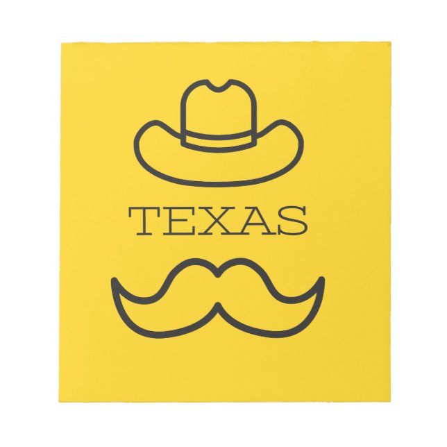 Texas i Gult 2 Anteckningsblock (Framsida)