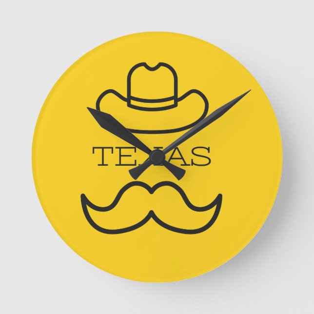 Texas i Gult 2 Rund Klocka (Framsida)