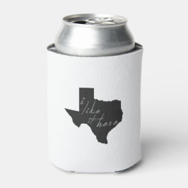 Texas I like it hit State Silhouette Black