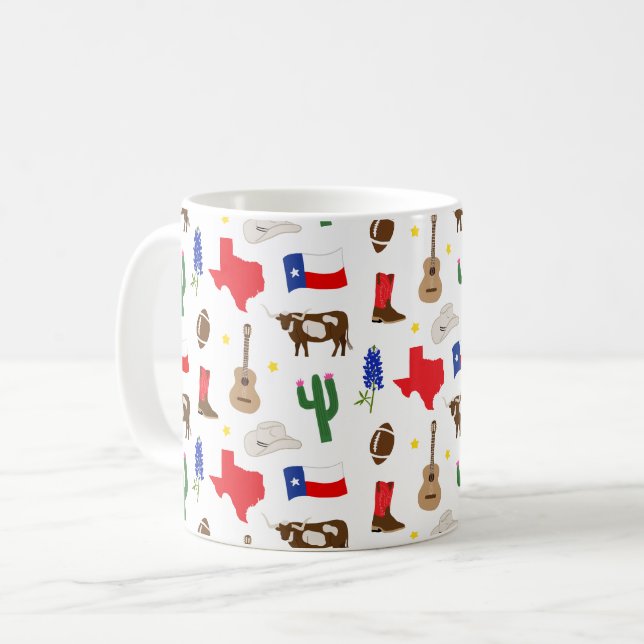 Texas Icons Kaffemugg (Framsida vänster)