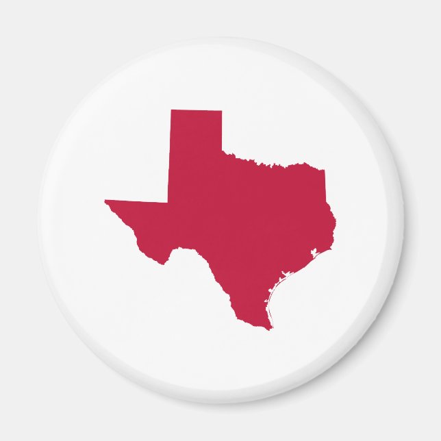 Texas in Red Magnet (Framsidan)