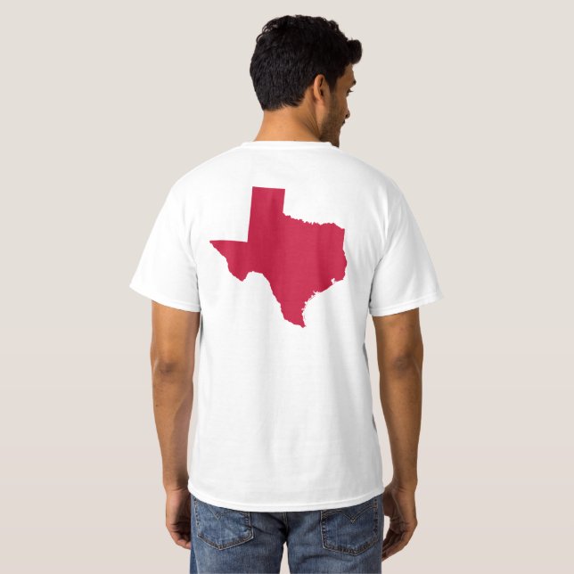 Texas in Red T Shirt (Hel baksida)