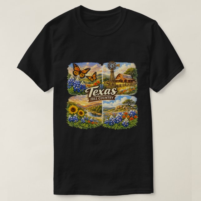 Texas in spring  t shirt (Design framsida)