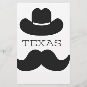 Texas in White Brevpapper