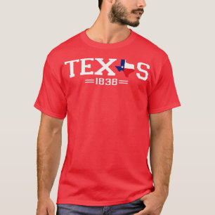 Texas Independence day 1836 Texas Flagga T Shirt