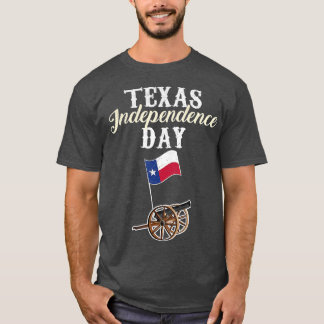 Texas Independence day historiska stat T Shirt