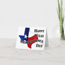 Texas Independence day Kort