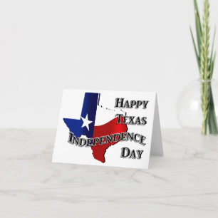 Texas Independence day Kort