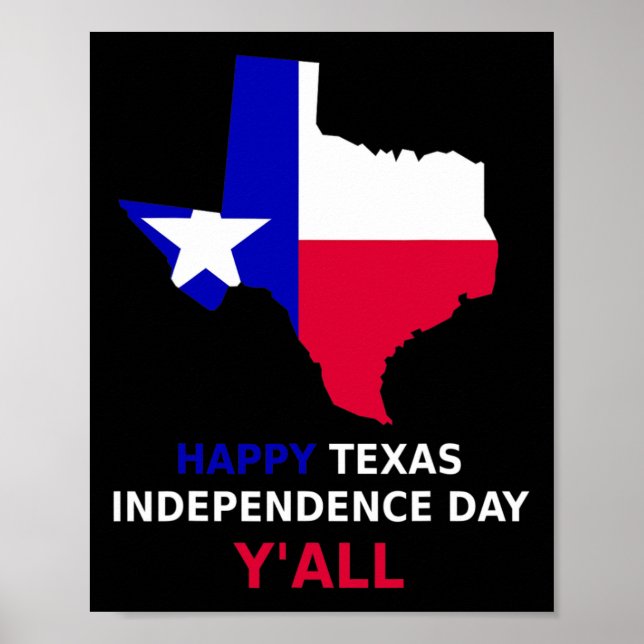 Texas Independence day Poster (Framsidan)