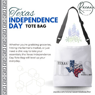 Texas Independence Day Tote Bag Axelväska