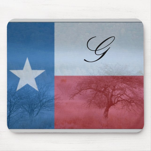 Texas Initialed Mousepad Musmatta (Framsidan)