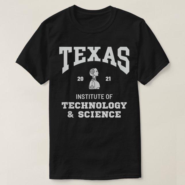 Texas Institute of Technology Science T Shirt (Design framsida)