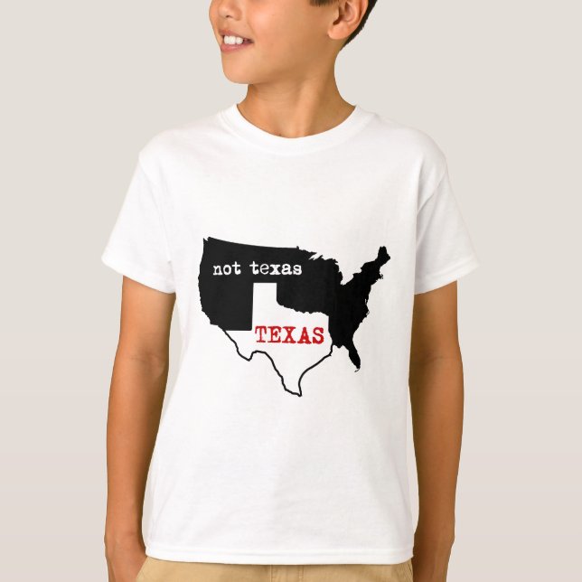 Texas/inte Texas T-shirt (Framsida)