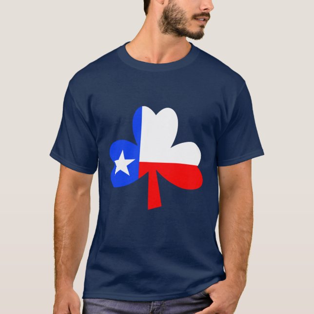 Texas irländare t-shirt (Framsida)