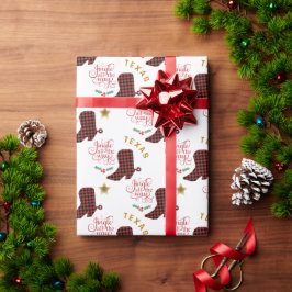 Texas Jingle hela julafton Presentpapper