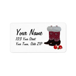 Texas-jul Adressetikett