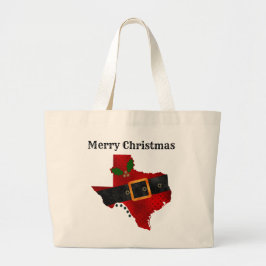Texas jul Tote Bag Jumbo Tygkasse