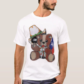 Texas julbjörn t-shirt