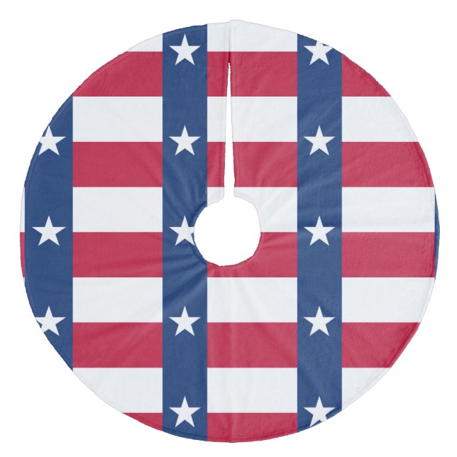 Texas Julgransmatta Fleece (Framsidan)