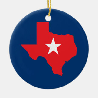 Texas Julgransprydnad Keramik