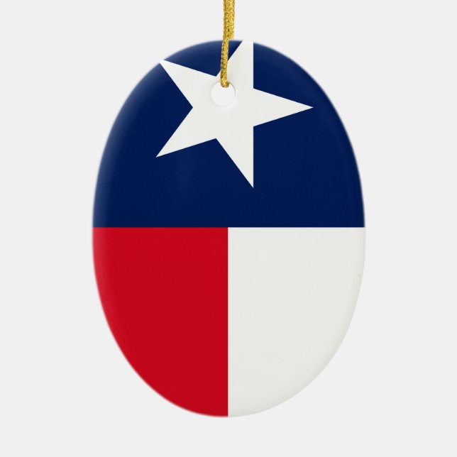 TEXAS JULGRANSPRYDNAD KERAMIK (Framsidan)