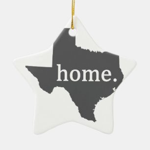 Texas Julgransprydnad Keramik