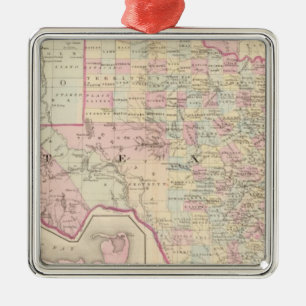 Texas Julgransprydnad Metall